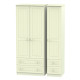 Cottage Tall 3 Door 4 Drawers Wardrobe